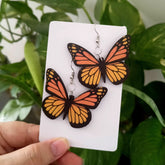 Butterfly Wooden Beautiful Earrings