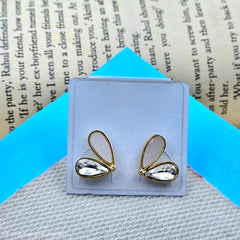 Butterfly Golden Wings Fashion Earrings