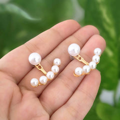 Ear cuffs Style Pearls Golden Fashion Korean Earrings